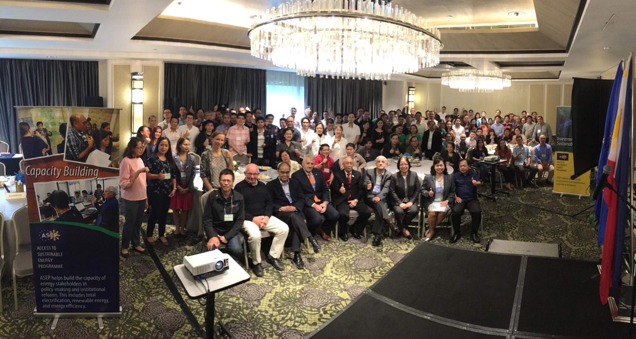 COMING TOGETHER FOR ENERGY EFFICIENCY: Department Of Energy officials along with EU-ASEP leaders and staff pose for a group photo with industry players for the lighting and appliance industries