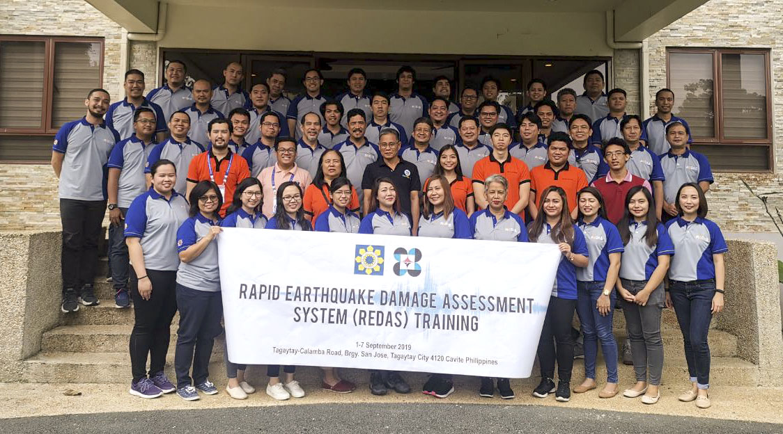 REDAS SURVIVORS: 47 members of the energy family (42 from the DOE and 5 from the NEA)  completed 56 hours of intensive REDAS Software training held at Kasa Luntian, Tagaytay City, from 1-7 September 2019.