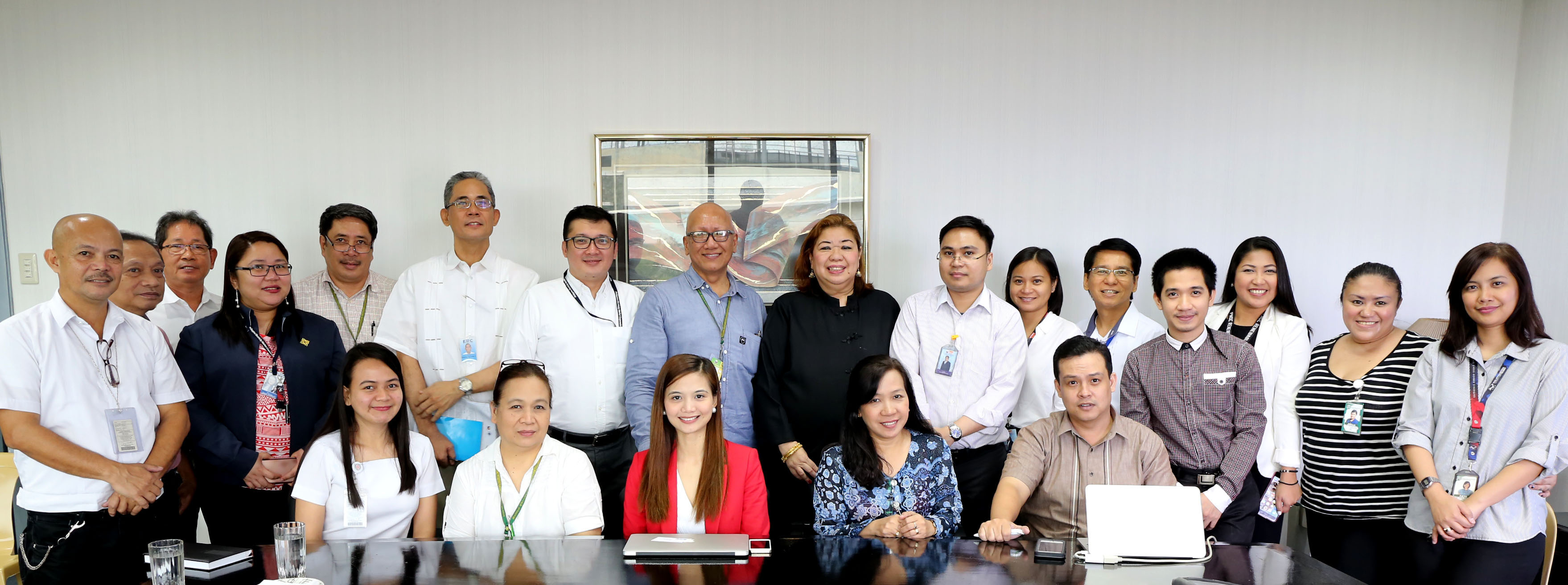 Public Relations Officers of the different agencies, bureaus and offices of the Department of Energy Family met at the office of DOE Usec. Wimpy Fuentebella to better respond to consumer welfare, oil and power stakeholders.