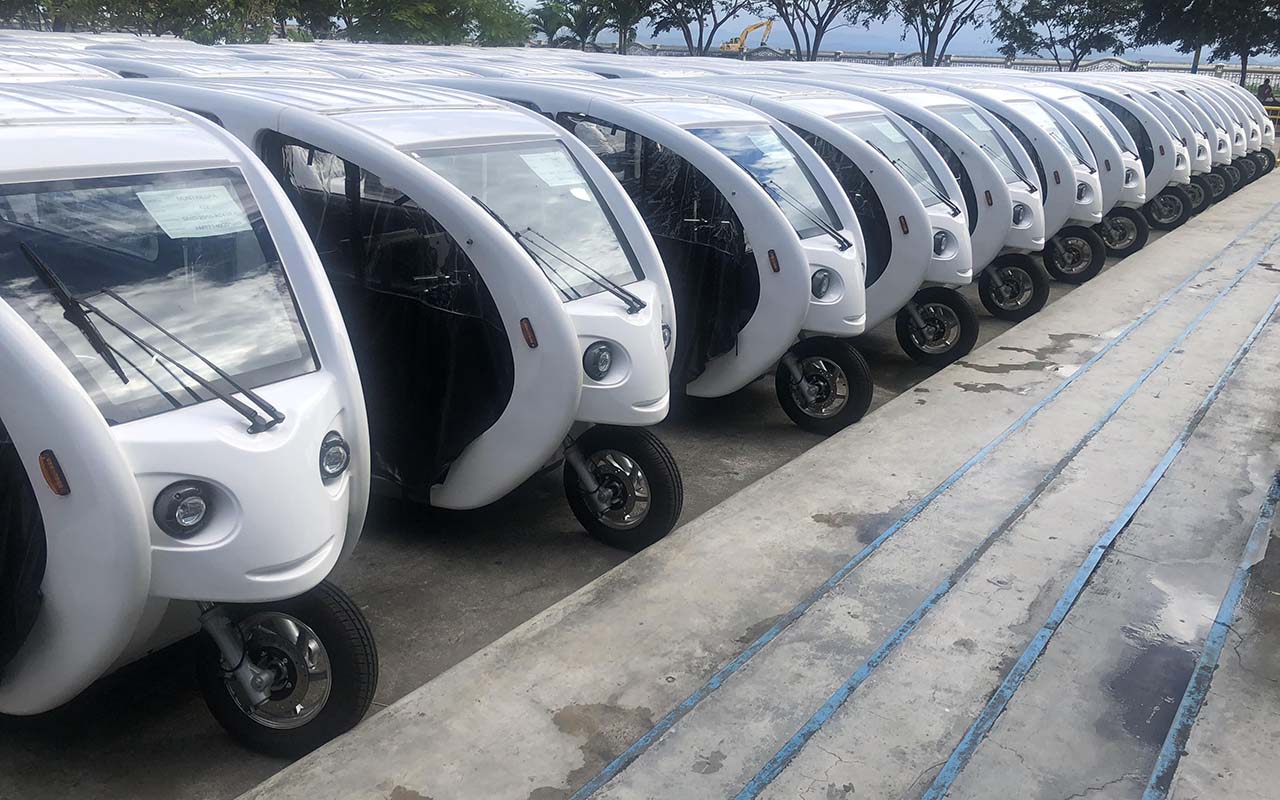 Department of Energy Donates 150 Units of E-Trike to Muntinlupa City