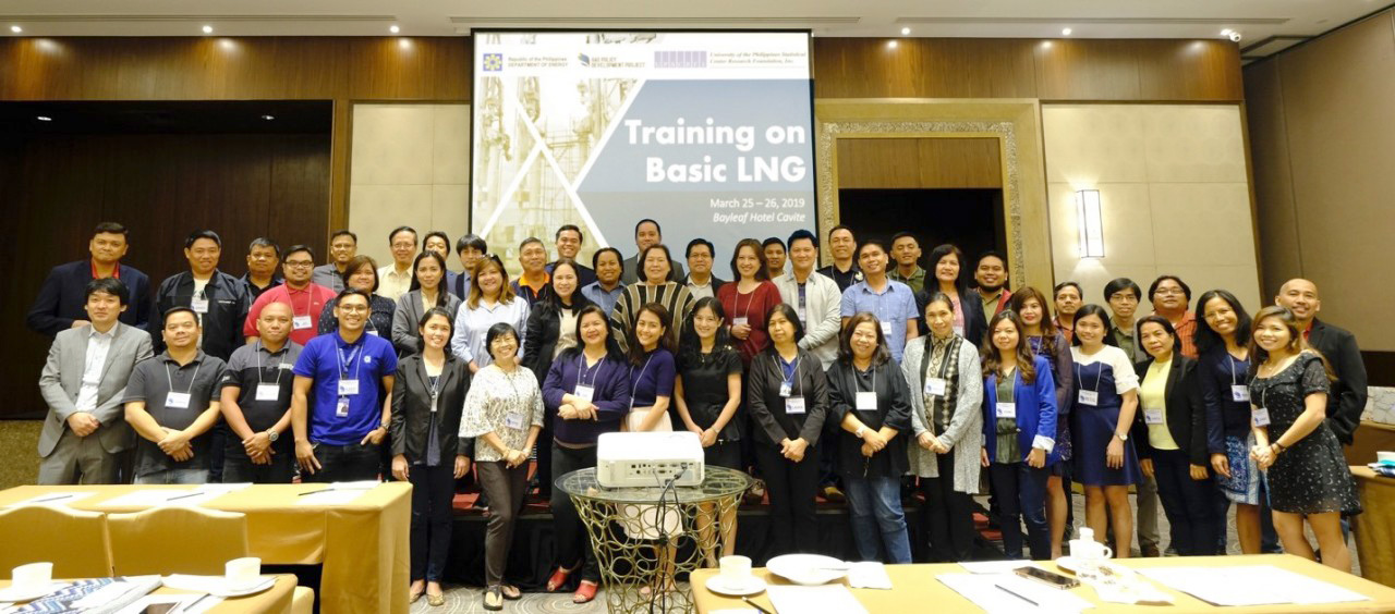 ONE FOR NATGAS: Participants gather for a photo on the last day of the two-day training program.