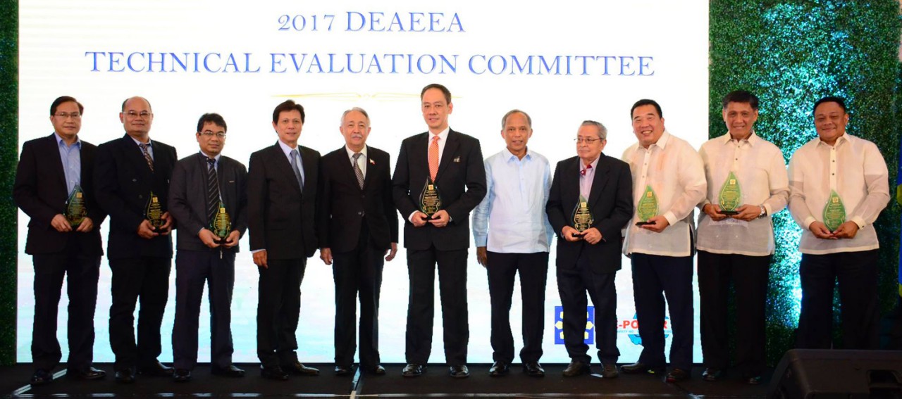 The DOE also recognized the 35th DEAEEA Technical Evaluation Committee (TEC) who were tasked to apply their technical expertise and skills in coming up with the criteria and the selection process for the different award categories.