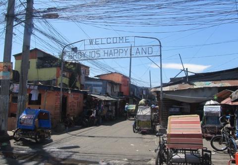 DOE-identified houses in Happy Land in Manila were energized as beneficiaries of intensified electrification activities.